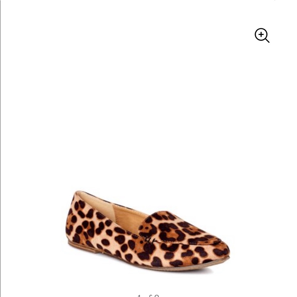Time and Tru Leopard Print Loafers Flats